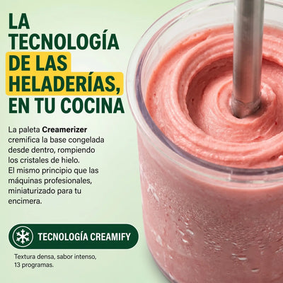 Ninja CREAMi Scoop & Swirl – Helados, Soft Serve y Sorbetes de Heladería en tu Cocina