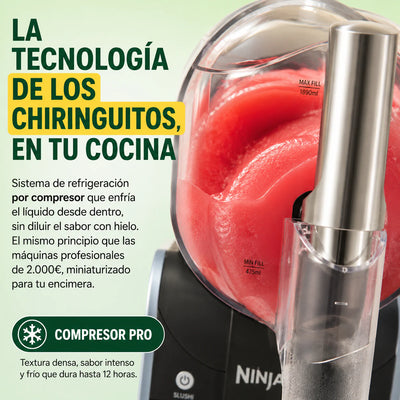 Ninja SLUSHi – Granizados, Cócteles y Frappés de Chiringuito en tu Cocina