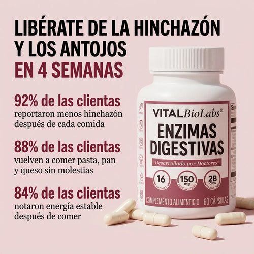 VitalGut Digest™ Líbrate De La Hinchazón, Los Antojos Y Sana Tu Intestino