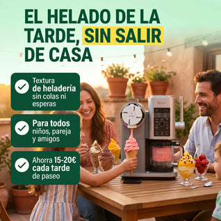 Ninja CREAMi Scoop & Swirl – Helados, Soft Serve y Sorbetes de Heladería en tu Cocina
